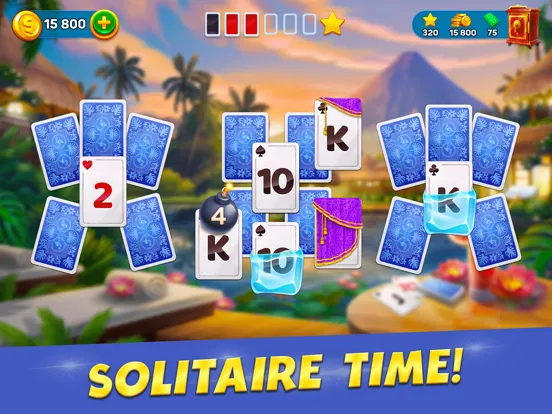 Скриншоты Solitaire Cruise Tripeaks Game iPad 