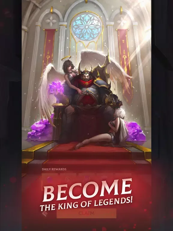 Capturas de tela do Puzzle Legends: Match-3 RPG iPad 