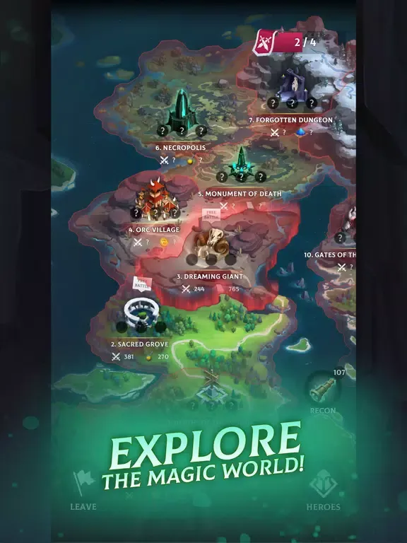 Capturas de tela do Puzzle Legends: Match-3 RPG iPad 