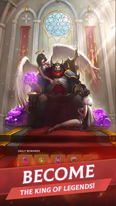 Capturas de tela do Puzzle Legends: Match-3 RPG