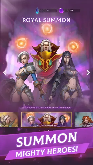 Capturas de tela do Puzzle Legends: Match-3 RPG