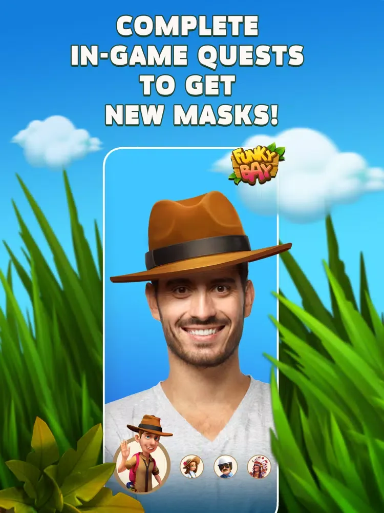 Скриншоты Funky Faces – Farm & Adventure iPad 