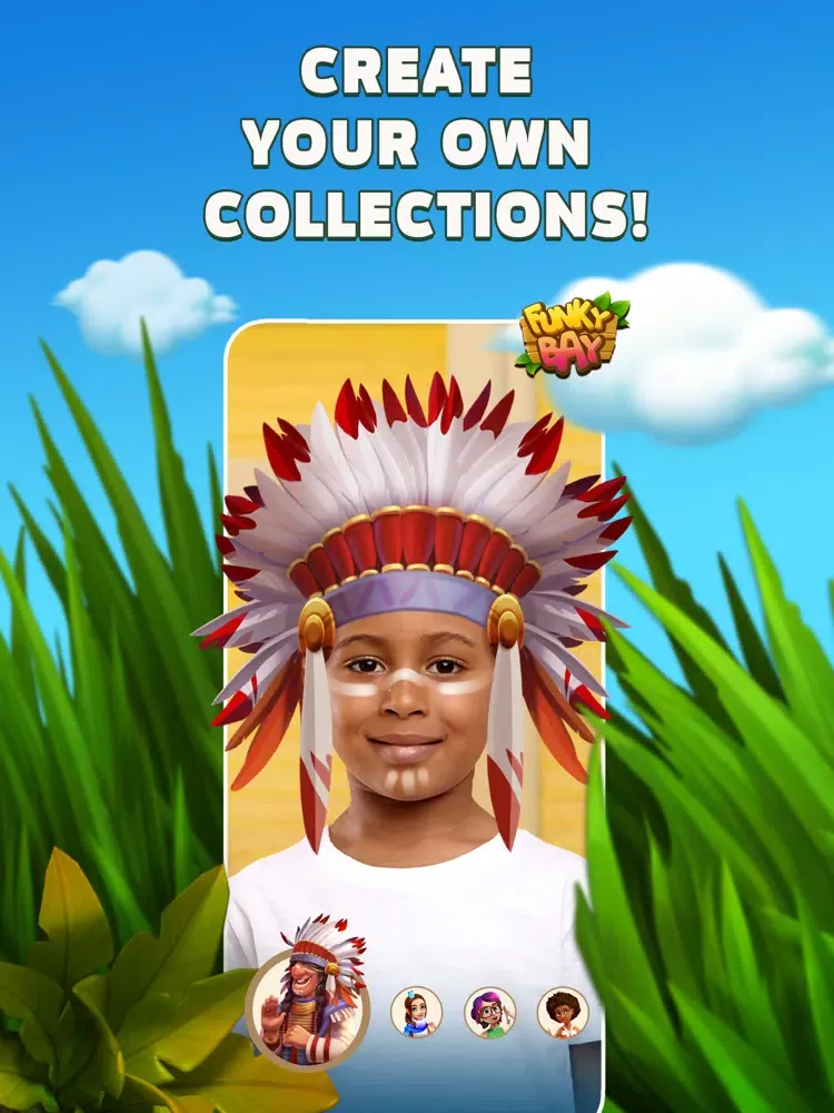 Скриншоты Funky Faces – Farm & Adventure iPad 