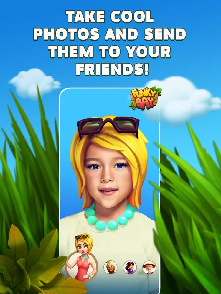 Скриншоты Funky Faces – Farm & Adventure iPad 