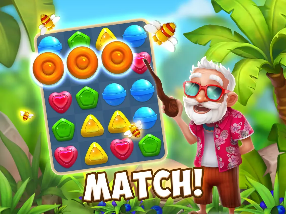 Ice Cream Challenge - Match 3 iPad  Screenshots