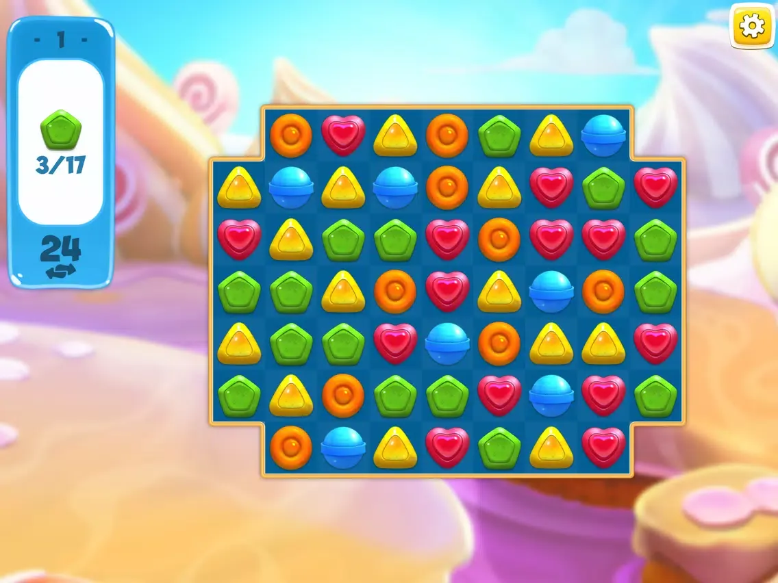 Ice Cream Challenge - Match 3 iPad  Screenshots