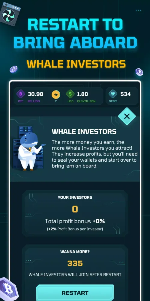 Idle Crypto Miner Screenshots