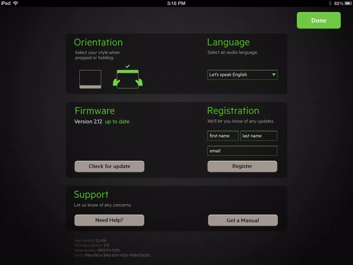 Capturas de pantalla de Belkin Thunder iPad 