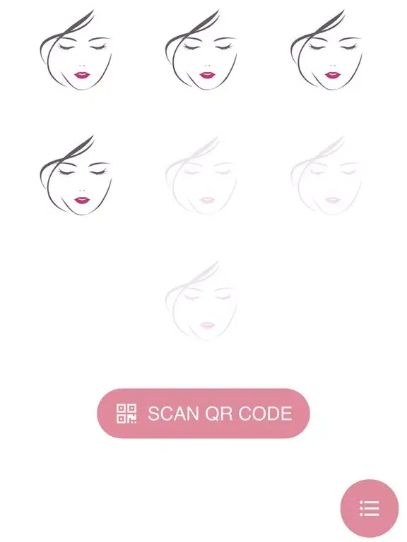 Tangkapan layar Bella Lash Brow London iPad 