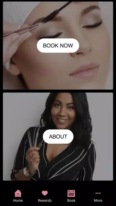 Tangkapan layar Bella Lash Brow London