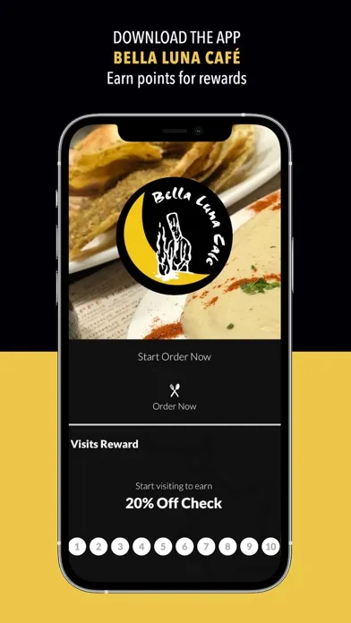 Bella Luna Café Screenshots