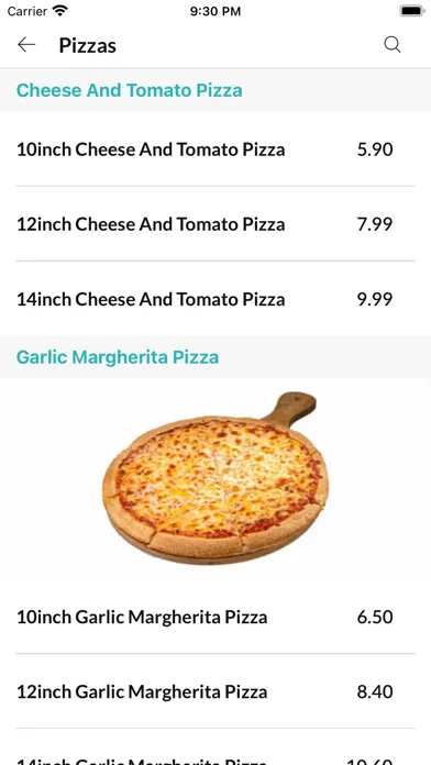 Скриншоты Bella Pizza.