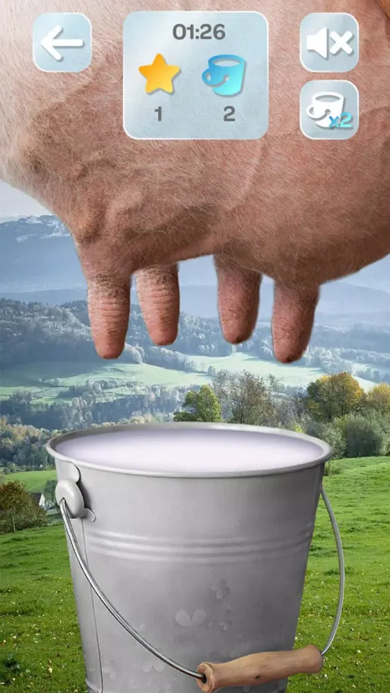 Captures d'écran de Milking Cow Simulator