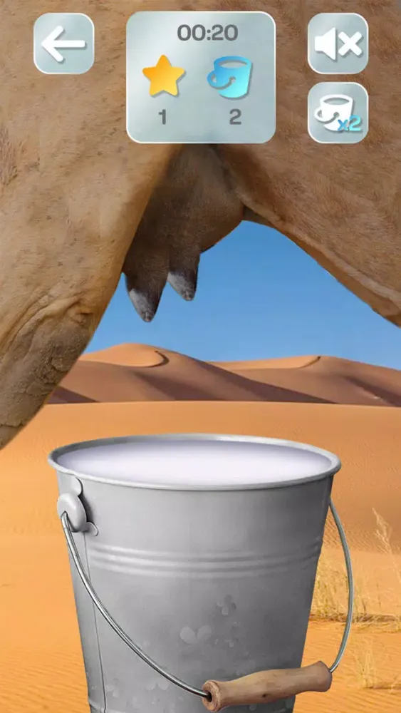 Captures d'écran de Milking Cow Simulator