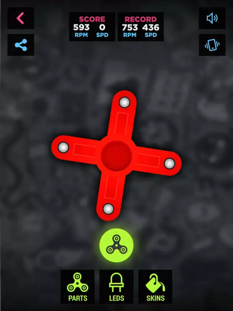 ภาพหน้าจอของ Spinner Builder Simulator iPad 