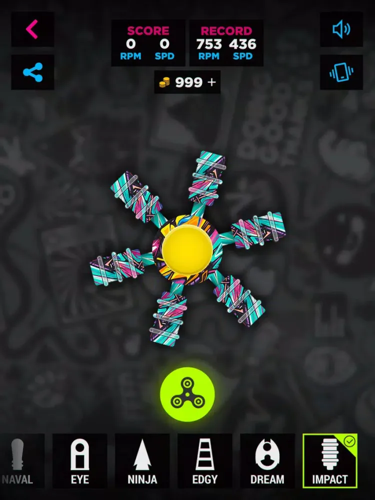 ภาพหน้าจอของ Spinner Builder Simulator iPad 