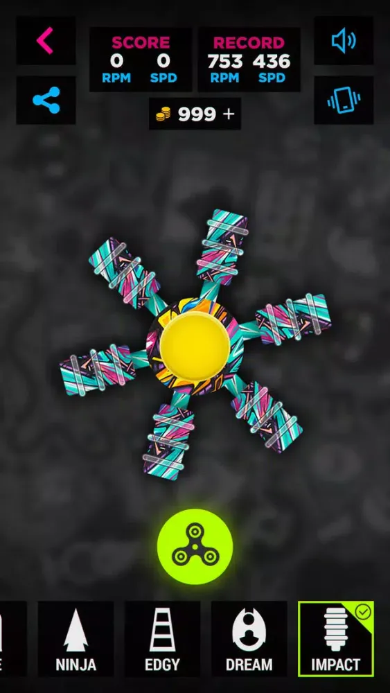 ภาพหน้าจอของ Spinner Builder Simulator
