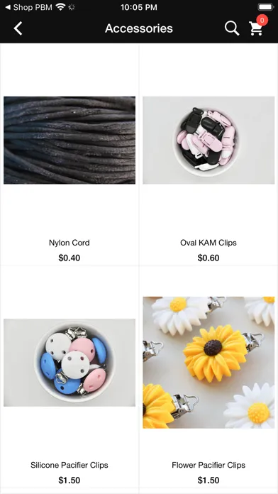 Capturas de pantalla de Bella's Bead Supply