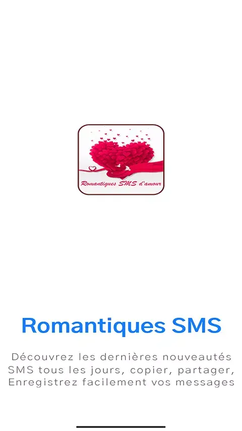Romantique SmS D'Amour 2025应用截图