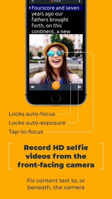 Capturas de pantalla de PromptSmart Pro - Teleprompter