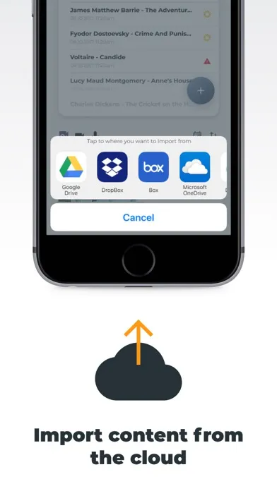 PromptSmart Lite Teleprompter سکرین شاٹس