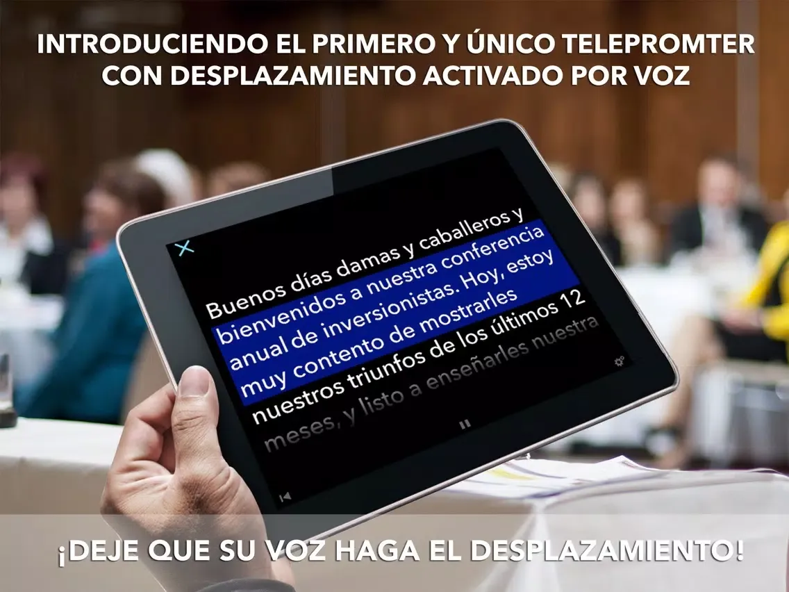 PromptSmart ESP - Telepronter iPad 應用截圖