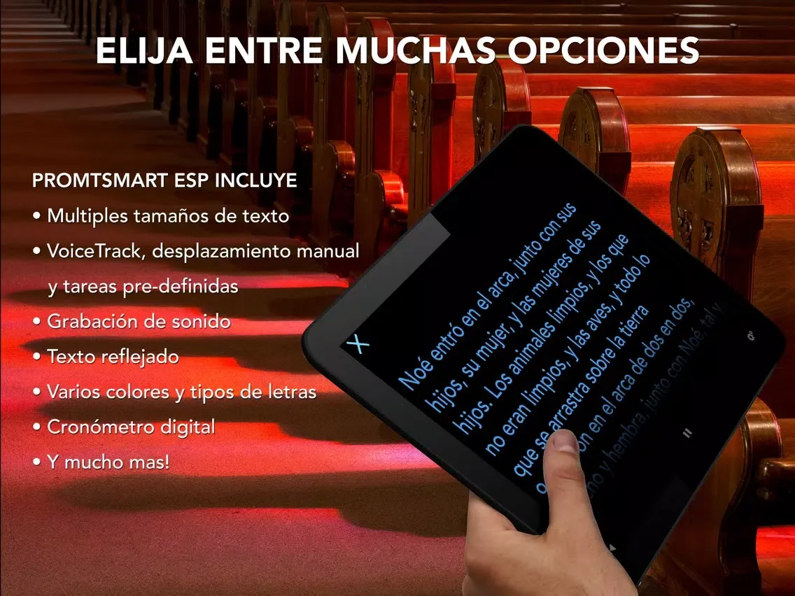 PromptSmart ESP - Telepronter iPad 應用截圖