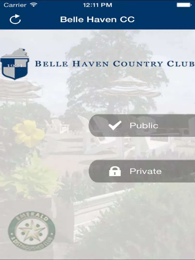Belle Haven Country Club iPad 应用截图