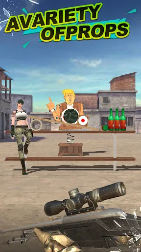 Capturas de tela do Gun Shooting Range