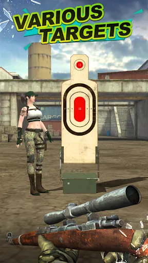 Capturas de tela do Gun Shooting Range