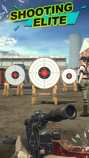 Capturas de tela do Gun Shooting Range