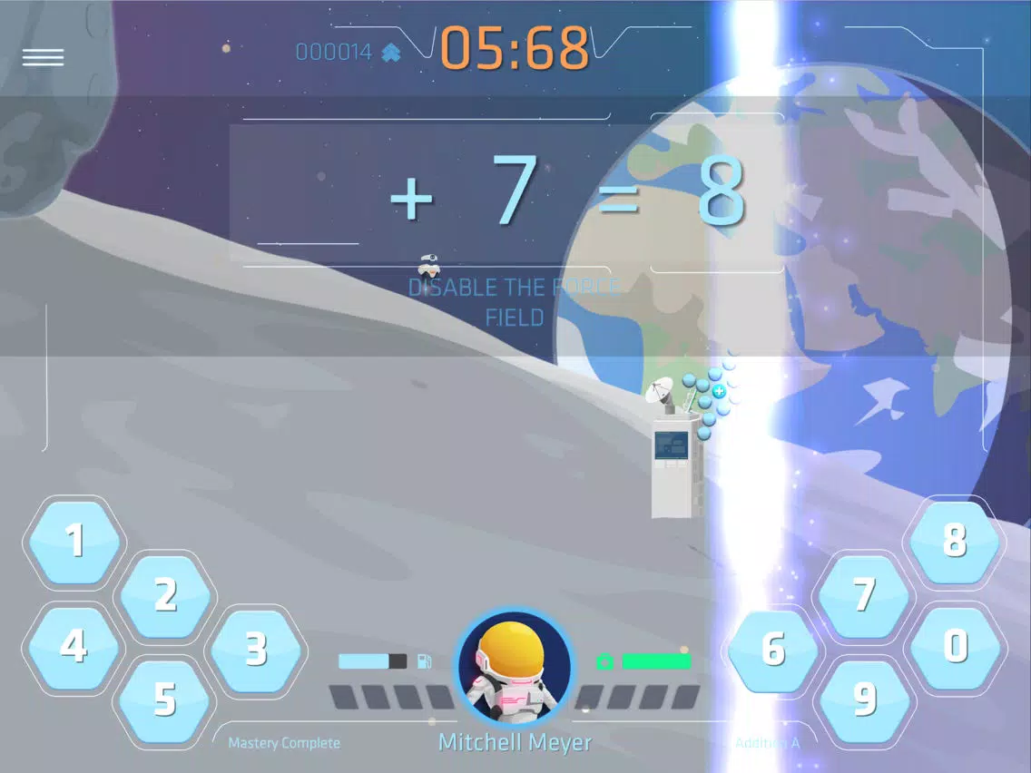 Ảnh chụp màn hình của BlueStreak Math iPad 