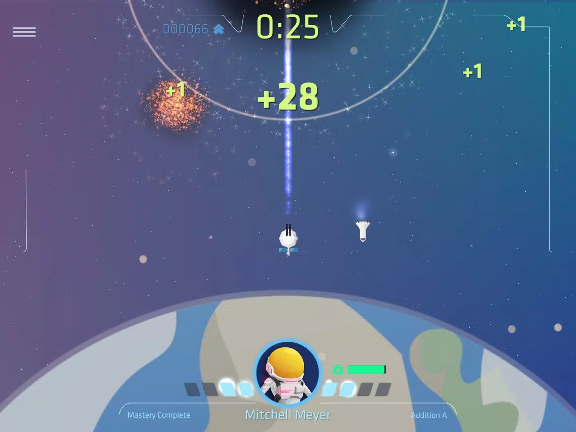Ảnh chụp màn hình của BlueStreak Math iPad 