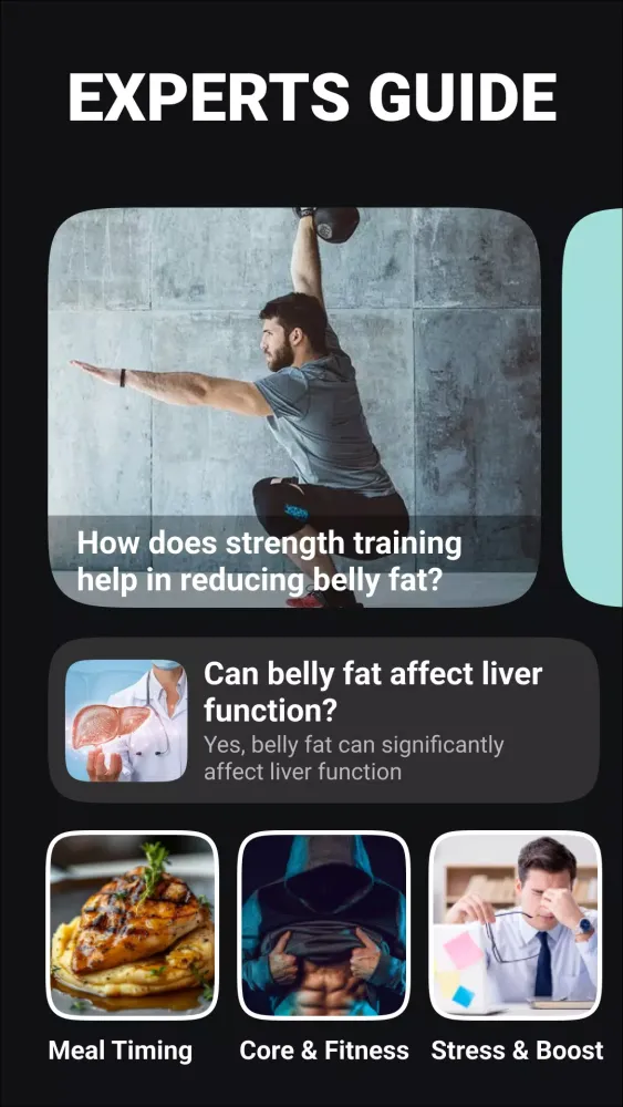 Lose belly fat in 30 days应用截图