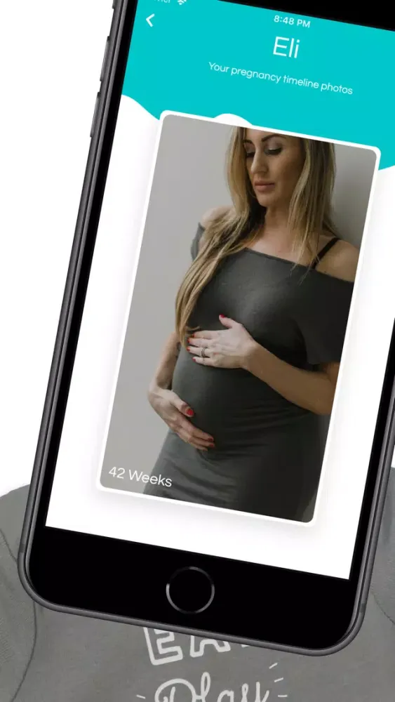 Tangkapan skrin Belly Log: Pregnancy Timeline
