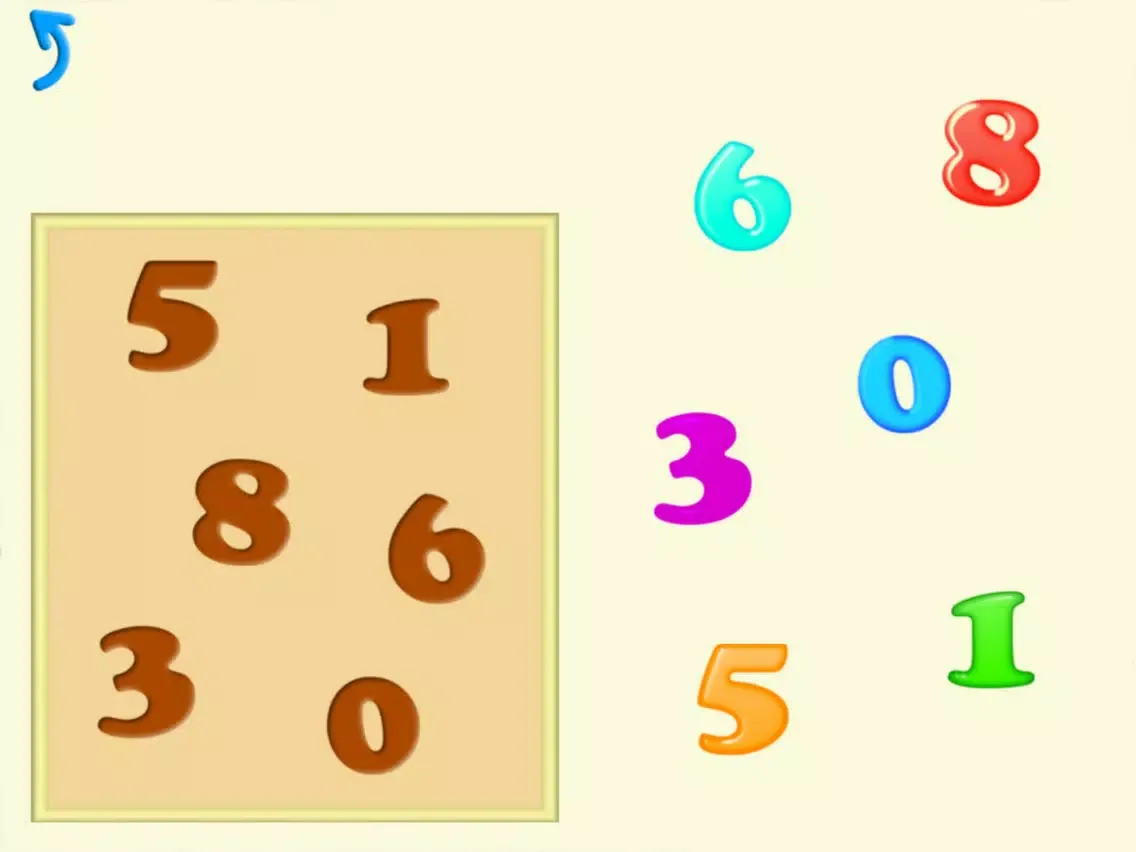 Kids Preschool Puzzles, learn shapes and numbers iPad  스크린샷