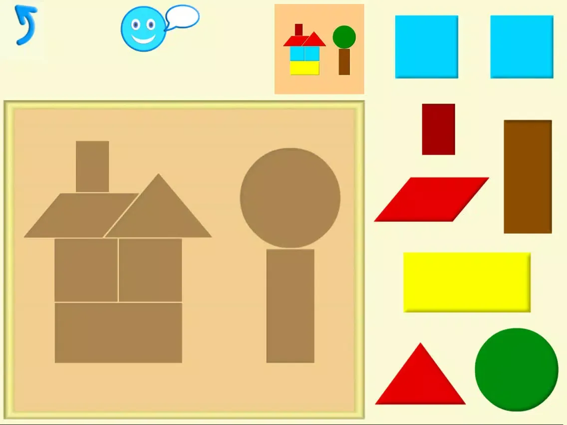 Kids Preschool Puzzles, learn shapes and numbers iPad  스크린샷