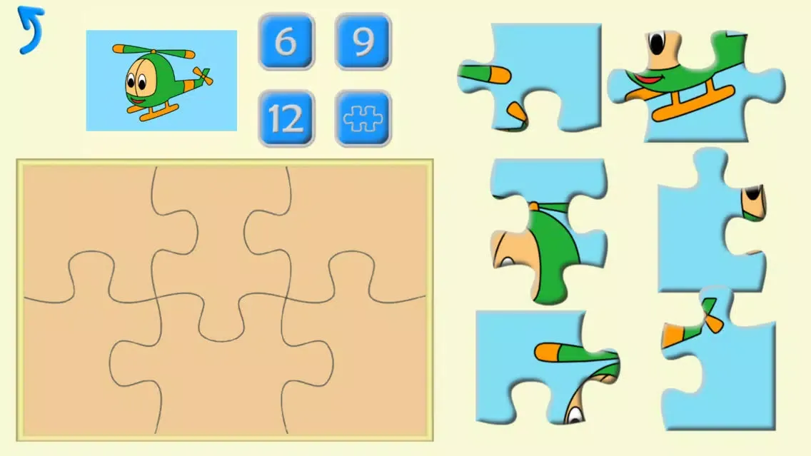 Kids Preschool Puzzles, learn shapes and numbers 스크린샷
