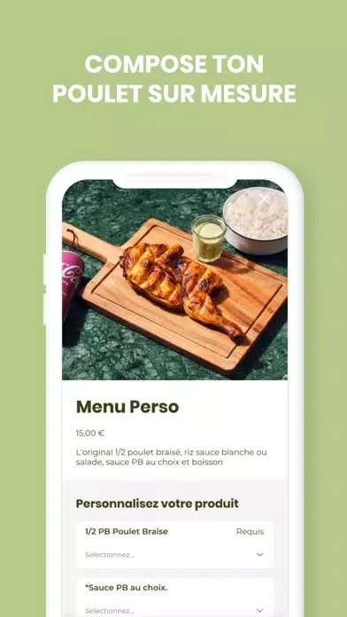 Capturas de pantalla de PB Poulet Braisé