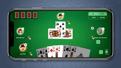 Belote Plus - classic, online Screenshots