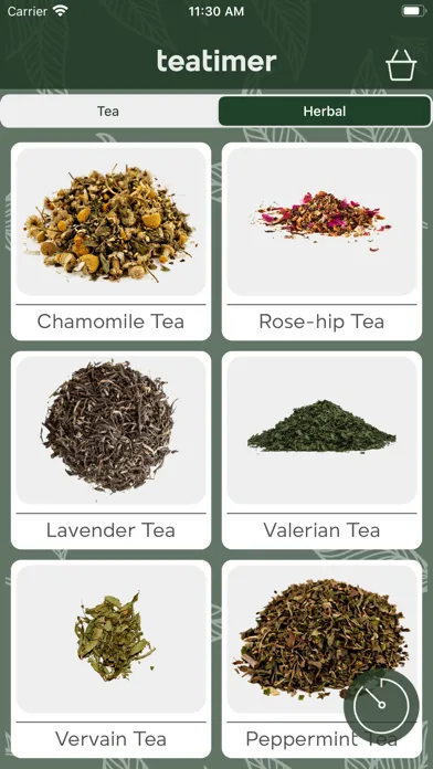 Tea Timer स्क्रीनशॉट