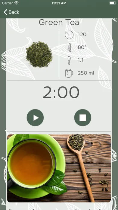Tea Timer स्क्रीनशॉट