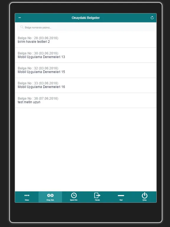 Belsis EBYS iPad 应用截图