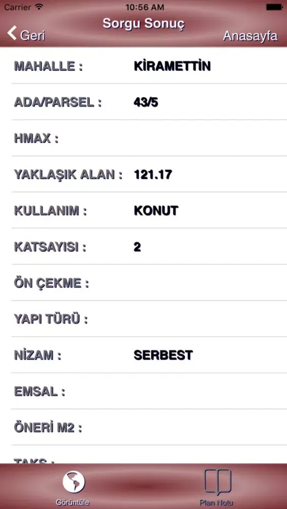Menteşe Belediyesi Kent Rehber Haritası Ekran Görüntüleri