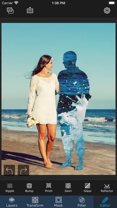 Zrzuty ekranu Superimpose