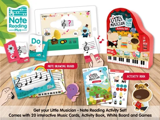 Ảnh chụp màn hình của LM – Note Reading Plus iPad 