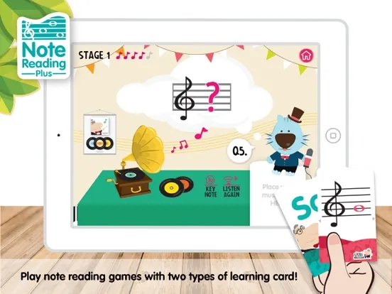 Ảnh chụp màn hình của LM – Note Reading Plus iPad 