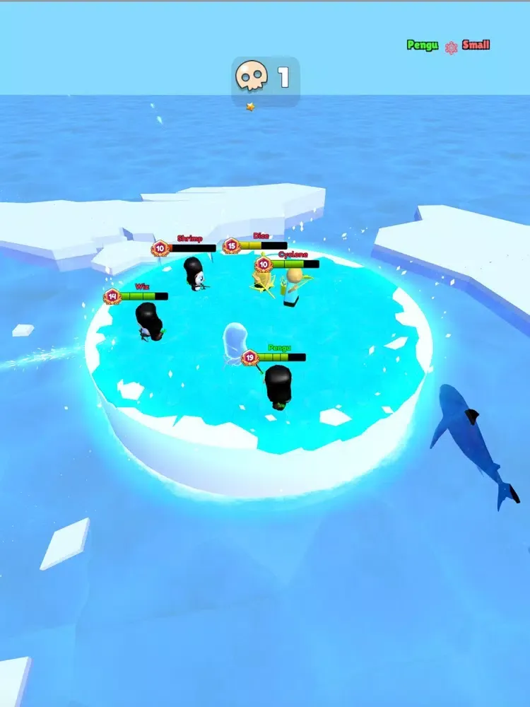 ภาพหน้าจอของ Icy Shoot Arena iPad 