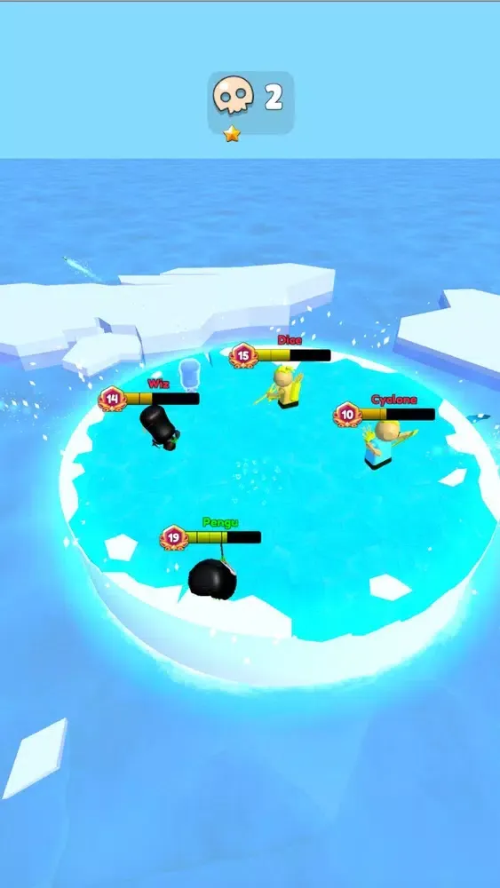 ภาพหน้าจอของ Icy Shoot Arena