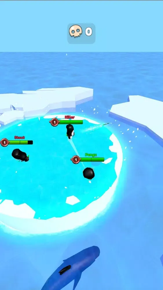 ภาพหน้าจอของ Icy Shoot Arena